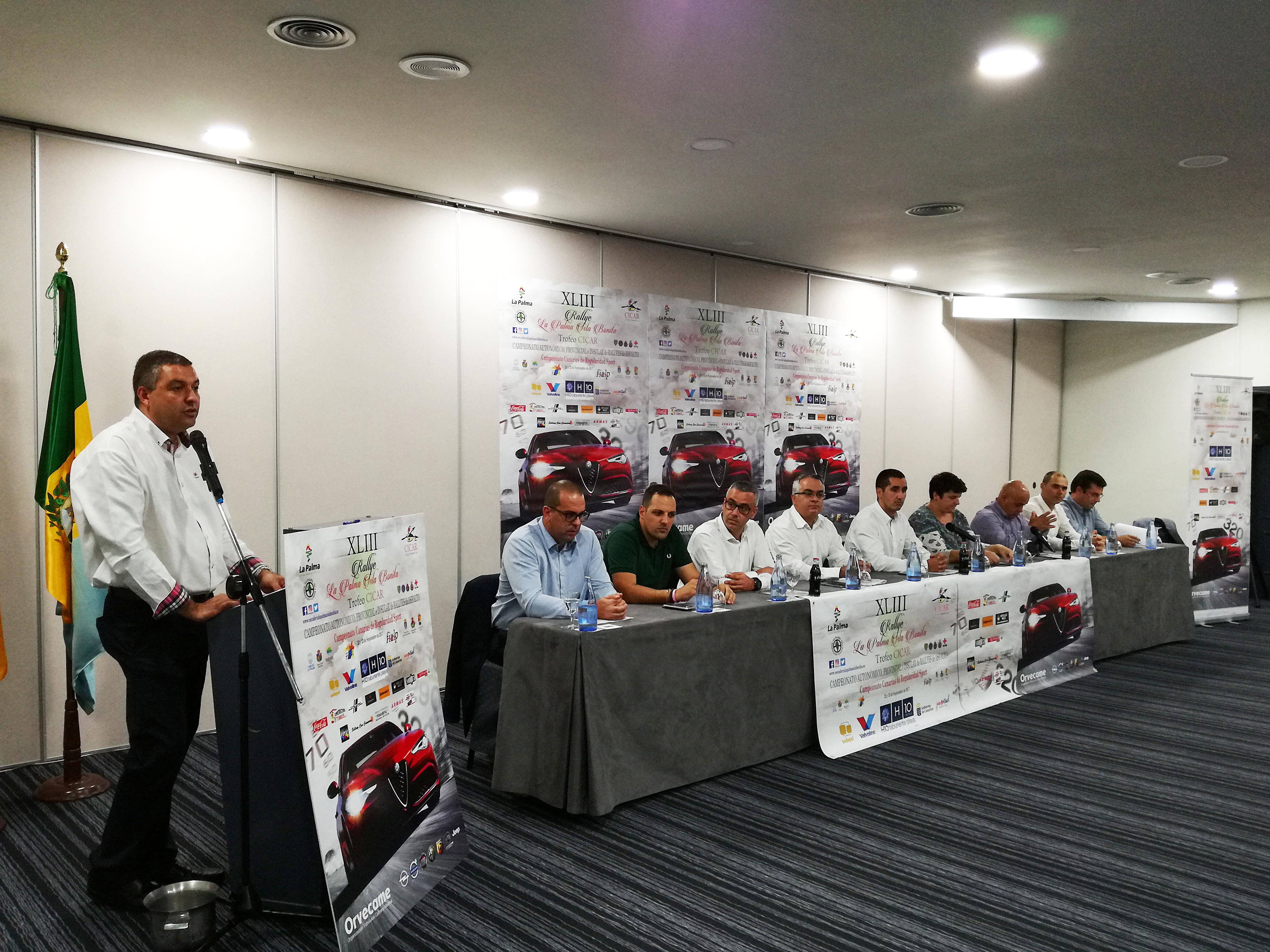 Presentada una nueva y esperada edición del Rallye La Palma Isla Bonita