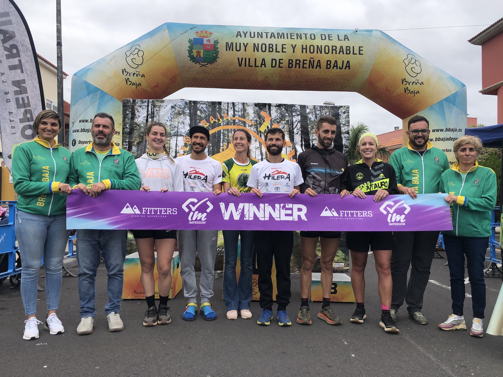 Efrén Segundo y Esther Fernández se imponen en la Breña Baja Survive Trail 2024