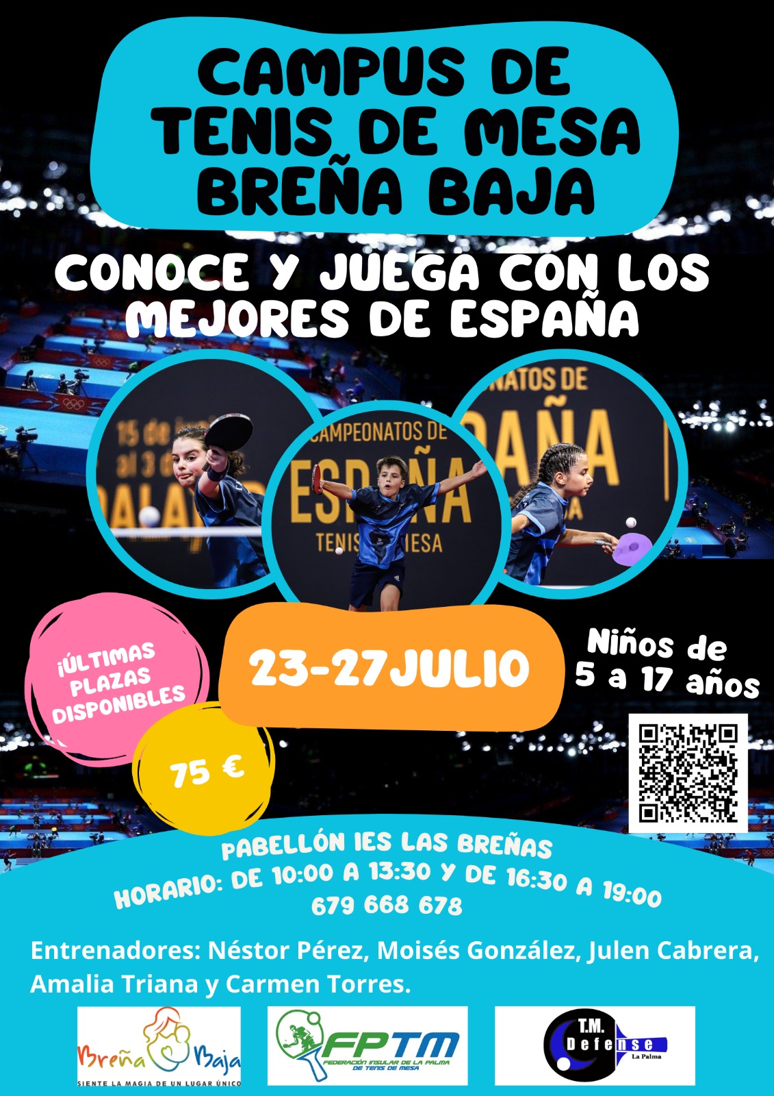 Campus de Tenis de Mesa de Breña Baja