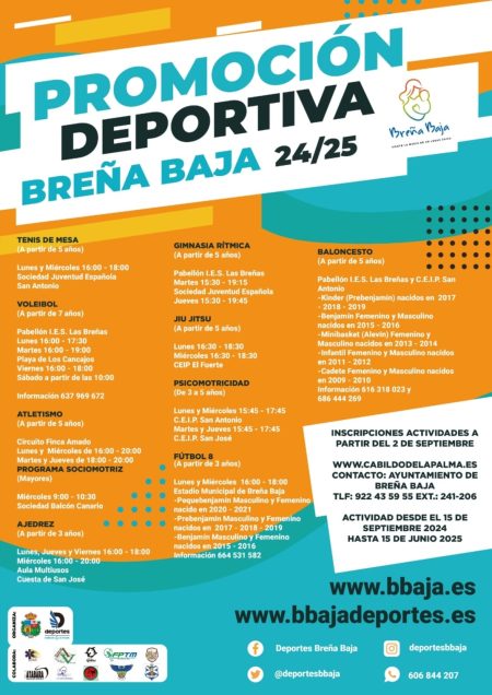 Promoción Deportiva Breña Baja 24/25